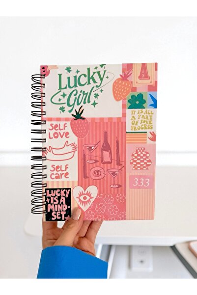 GIALA Paperwork GIALA Lucky Girl A5 Çizgili Defter