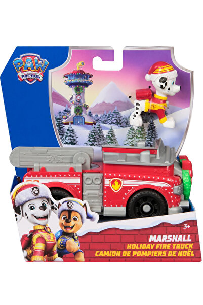 Spinmaster Χριστουγεννιάτικο Όχημα Paw Patrol - Marshall
