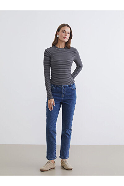 LC Waikiki Quality Pieces from Çelebi Store Slim Mom Women's Jean Pants with ...