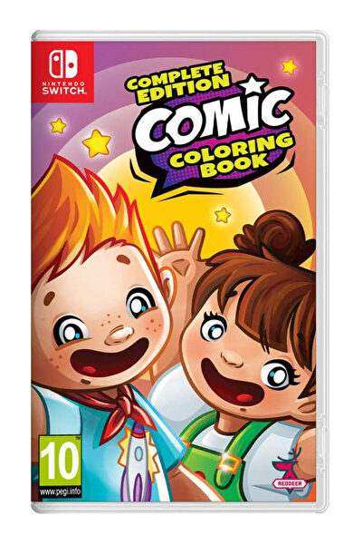 Games Ediție completă a cărții de colorat cu benzi desenate - Nintendo Switch