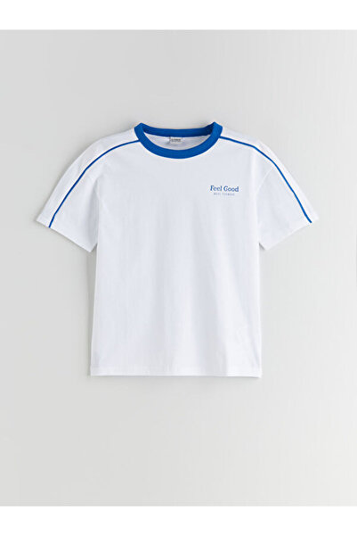 LC Waikiki Tricou pentru băieți cu guler Roba Zero, Sparkling Choices, de la ...