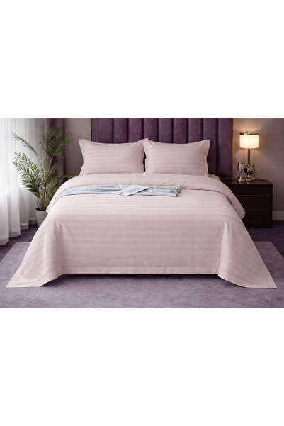 Casa Pucioasa Damask Bed Linen 4 Pieces 160x200/180x200, Elastic,