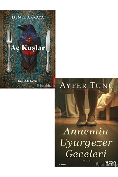 Destek Yayınları Aç Kuşlar - Annemin Uyurgezer Geceleri - Deniz Akkaya 2 KİTA...