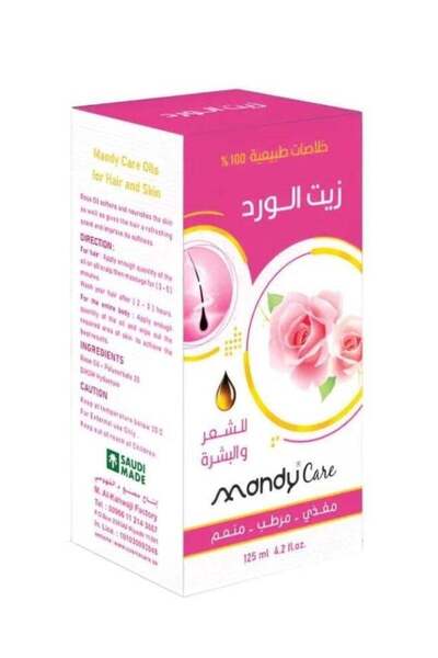MANDY CARE Rose Oil For Hair And Skin 125 ml
