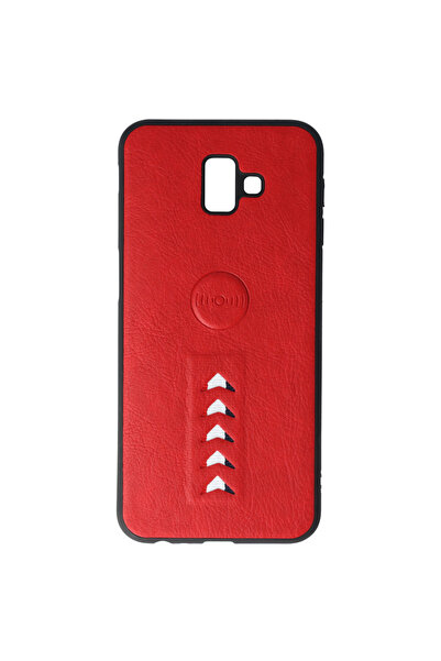 SEP Case TPU Leather Arrow Samsung Galaxy J6 Plus Red