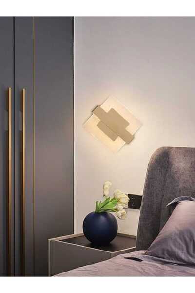 best power Triple-Light Gold LED Wall Light – Model 9704