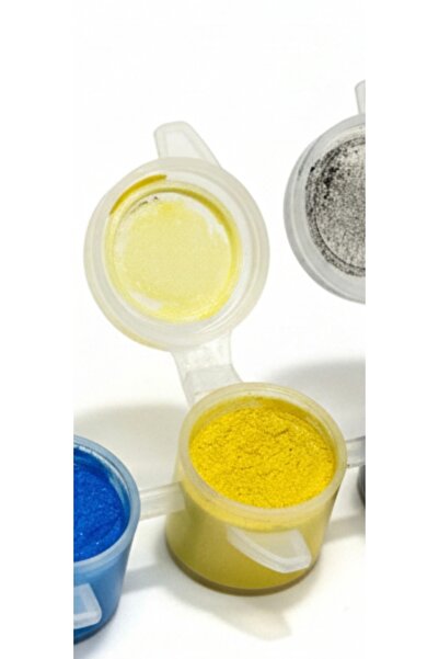 hediyehobihersey Sarı Epoksi Reçine Mini Toz Pigment Boya 4 gr Alman Menşei