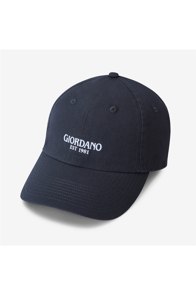 Giordano Unisex Twill Cap with Front Embroidery