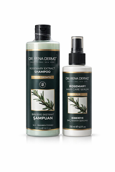 Dr. Rena Dermo Biberiye saç şampuanı ve saç serumu