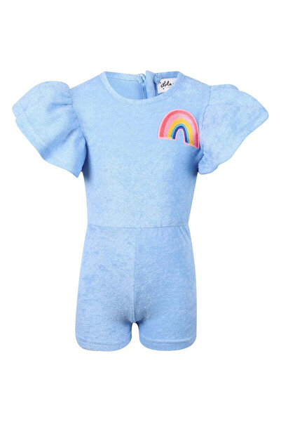 PETIT-ATELlER Baby Rainbow Terry Cloth Romper , Ultra-Soft Colorful Towelling...