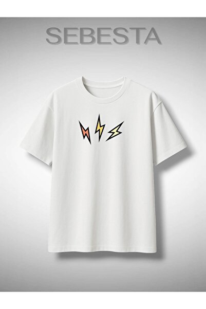 Sebesta Fashion Enrj Printed Premium Oversize T-Shirt