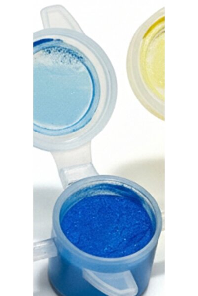 hediyehobihersey Mavi Epoksi Reçine Mini Toz Pigment Boya 4 gr Alman Menşei
