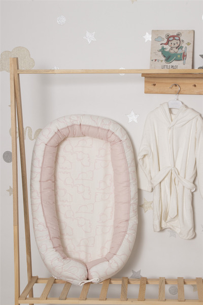 Bebetto DOKUMA BABYNEST (HAPPY ANIMAL) PEMBE