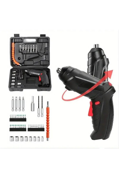 OEM Wemart Electric Screwdriver, Cordless – 6 Nm Torque, Li-Ion 1800mAh, Adju...