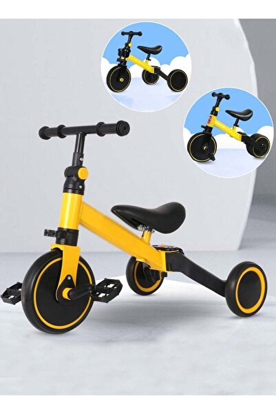 Generic دراجة ليون هوم ثلاثية العجلات للأطفال قابلة للتعديل 4 في 1