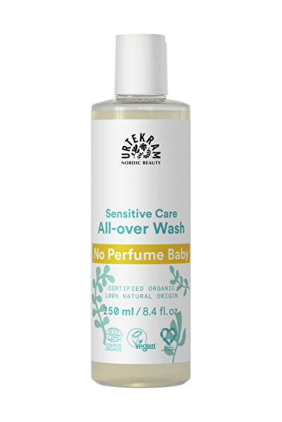 Urtekram Sampon si gel de dus bio fara parfum pentru bebelusi 250ml