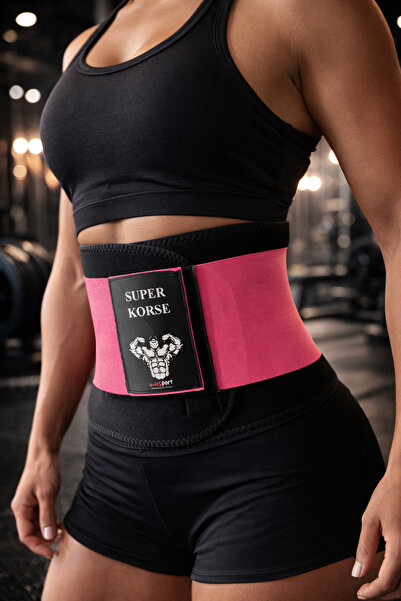 E-HSPORT UNISEX TERMAL BEL KORSE %100 SAUNA TERLEME KEMERİ BEL VE GÖBEK BÖLGE...