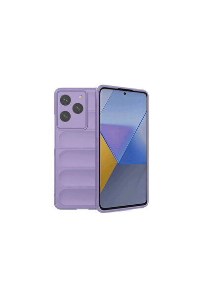 eco port حافظة جنرال موبايل إيرا 50 من السيليكون المثالي - ليلك