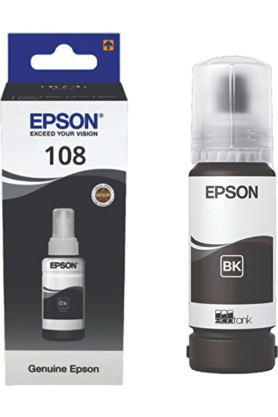 City Inks Epson Original 108 Black Ink – 70ml Pack