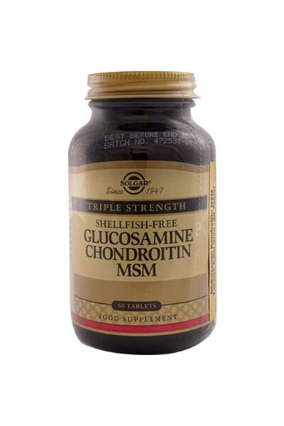 Solgar Glucosamine Chondroitin Msm 60 Tablets