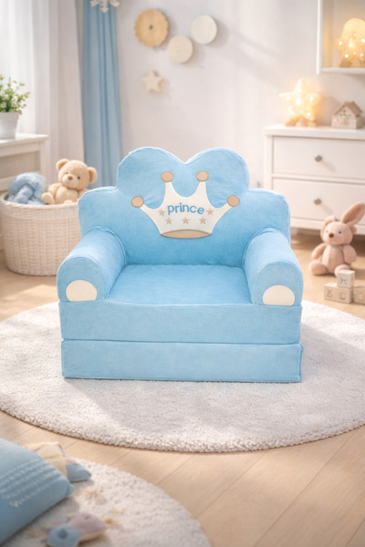 ZehaStore Prens Katlanabilir Çocuk Koltuğu ve Yatağı 2’si 1 Arada