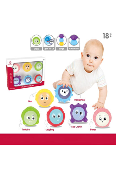 Generic كرة تدريب اللمس للأطفال من سوبي بير (6 في 1)