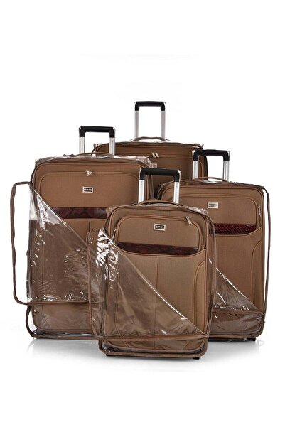 New Travel Fabric Trolley 4Pc Set