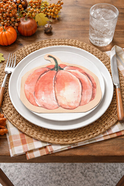 safestore Șervețele de unică folosință imprimate în formă de dovleac, 20 bucăți