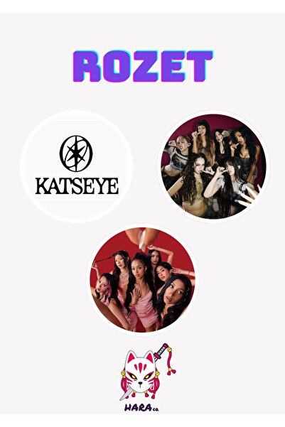 Hara Company Katseye Rozet Seti
