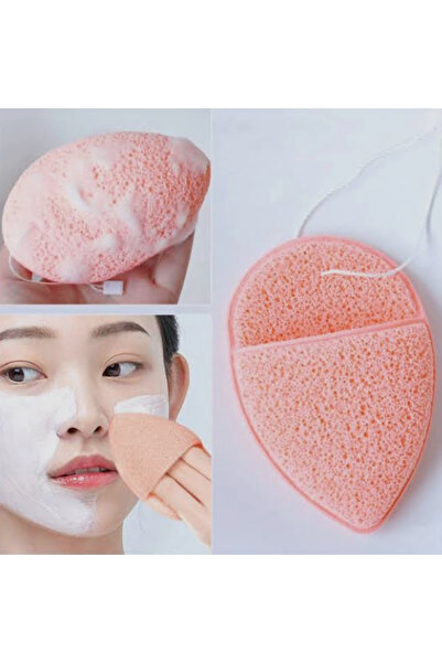 mucit home Yüz Temizleme Peeling Süngeri Parmak Geçmeli Yüz Temizleme Sünger ...
