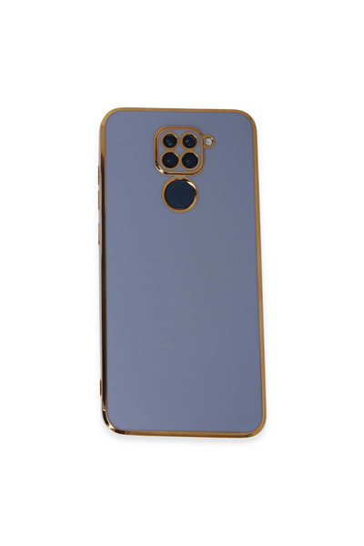 eco port Redmi Note 9 Case Volet Silicone - Blue