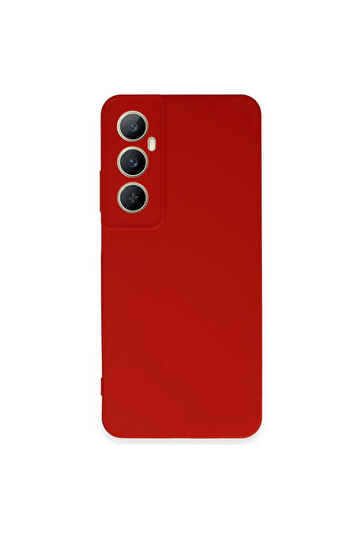 eco port حافظة ريلمي C65 سيليكون أولى - أحمر