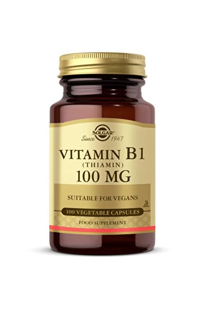 Solgar Vitamin B1 Thiamin (Thiamin) 100 Mg 100 Capsules
