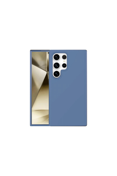 eco port Samsung Galaxy S24 Ultra Case First Silicone - Blue