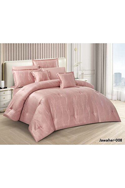 Asia Bridal Jacquard Soft-Textured Bedspread - 8-Piece Set - Bridal Double Du...