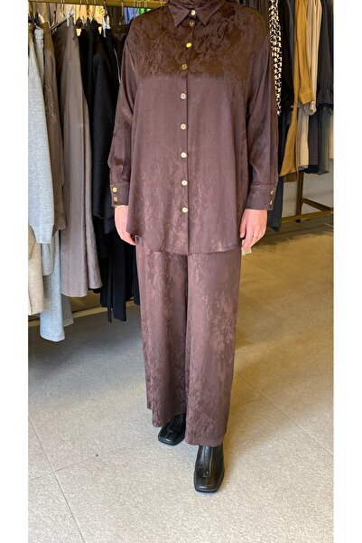 Zems Kendinden Desenli Takım