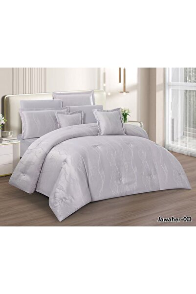 Asia Bridal Jacquard Soft-Textured Bedspread - 8-Piece Set - Bridal Double Du...