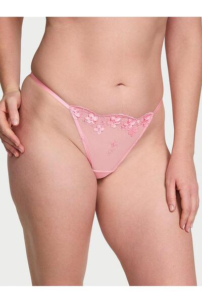 Victoria's Secret Çiçekli V-String Külot