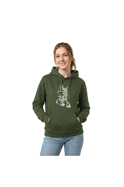 Malfini Hanorac Cloud Brodat Pisica Majestic Gaze, Unisex, French Terry