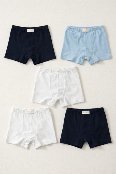 Katia&Bony 5-пакетни многоцветни боксерки за момчета