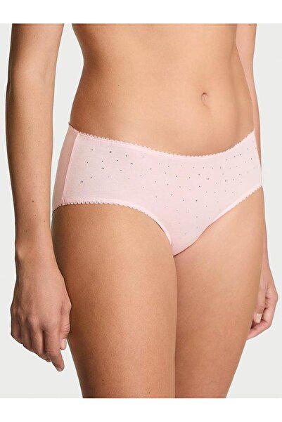 Victoria's Secret Flexible Cotton Shimmering Hiphugger Panties