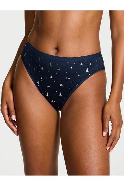 Victoria's Secret Flexible Cotton Deep Leg Cut Brief Panties