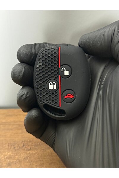 Luxe Aksesuarr غطاء حماية لمفتاح التحكم متوافق مع سيارة فورد فوكس 2 فييستا، م...