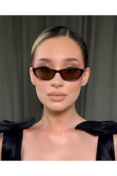 ZENIT Rusban Brown Cateye Women's Sunglasses |   Uv400 Protection and 50 Rest...