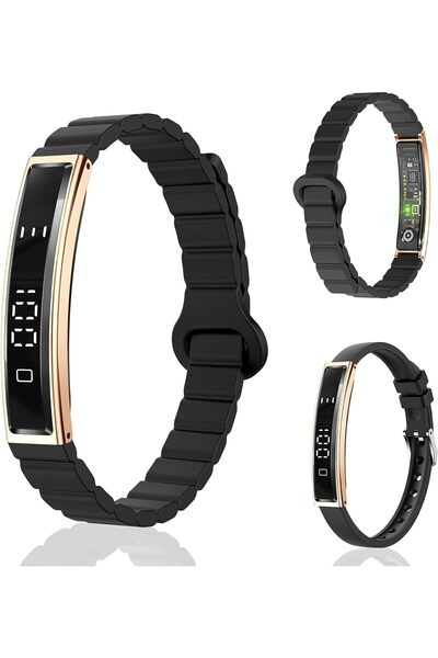 TERRION Smart Fitness Tracker Wristband with Heart Rate, Blood Oxygen & Stres...