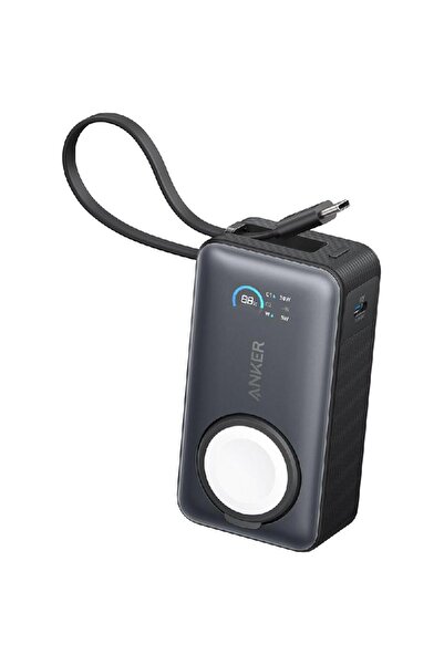 Anker Nano Power Bank 10K mAh 30W with Built-In USB-C Cable