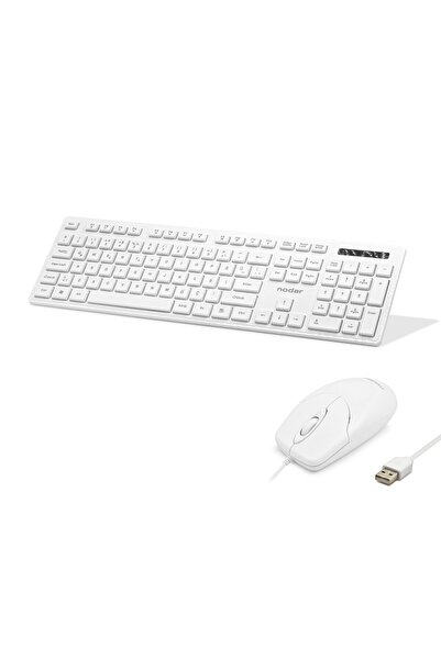 Skygo Klye Ve Mouse Seti - Beyaz KM8520