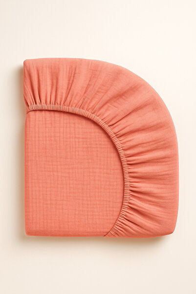 GLOYDEN ملاءة سرير مطاطية من الموسلين - مقاس 80×130 لسرير الأطفال |   100% قط...