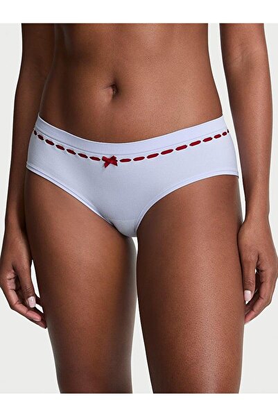 Victoria's Secret Seamless Ribbon Detailed Hiphugger Panties
