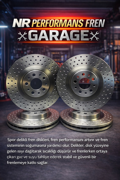 TRW Fiat Doblo ön spor fren disk takım